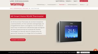
                            2. 4iE Smart Home WLAN Thermostat für leichte Bedienung | Warmup