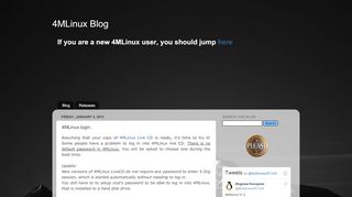 
                            1. 4MLinux Blog: 4MLinux login.