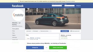 
                            3. 4Mobility - car sharing - Strona główna | Facebook