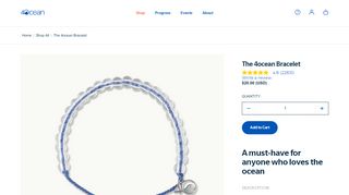 
                            7. 4ocean Bracelet | Made From Recycled Materials | Remove 1lb of Trash