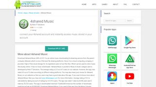 
                            5. 4shared Music 2.8.0 Latest for Android - AndroidAPKsFree