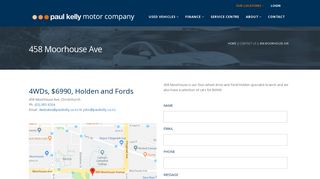 
                            5. 4WD and Holden / Ford Dealer Christchurch - 458 Moorhouse Ave