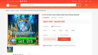 
                            9. 5 14 21 32 Orb Toram Online Untuk versi iOS dan Android | Shopee ...