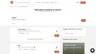 
                            10. 5 Alternatives to Vulcun | Product Hunt