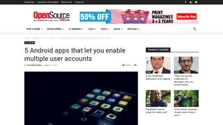 
                            6. 5 Android apps that let you enable multiple user accounts - ...