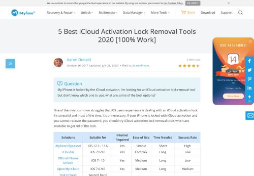 
                            2. 5 Best iCloud Activation Lock Removal Tools 2018 [100% Work]
