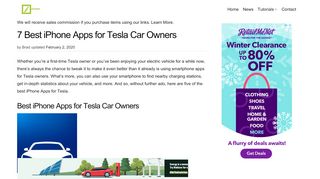 
                            9. 5 Best iPhone Apps for Tesla Car Owners - iKream