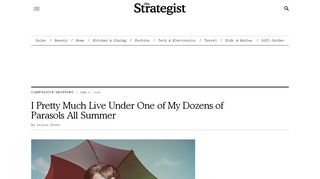 
                            11. 5 Best Parasols for Sun Protection 2018 - New York Magazine