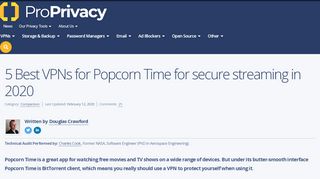 
                            6. 5 Best VPNs for Popcorn Time | Watch Popcorn Time ...