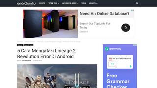 
                            4. 5 Cara Mengatasi Lineage 2 Revolution Error Di Android - Androbuntu