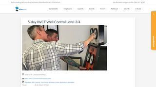 
                            10. 5-day IWCF Well Control Level 3/4 - Drillers