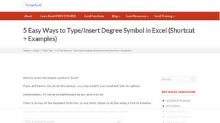 
                            10. 5 Easy Ways to Type/Insert Degree Symbol in Excel  ...