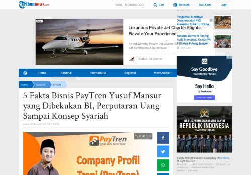 
                            10. 5 Fakta Bisnis PayTren Yusuf Mansur yang Dibekukan BI, Perputaran ...