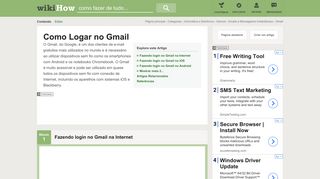
                            10. 5 Formas de Logar no Gmail - wikiHow