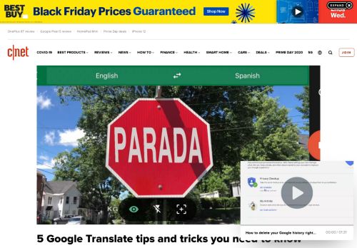 
                            5. 5 Google Translate tips and tricks you need to know - CNET