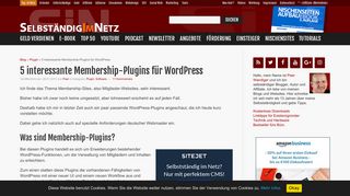 
                            9. 5 interessante Membership-Plugins für WordPress