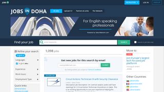 
                            11. 5 - Jobs in Doha - Qatar - for English Speaking Professionals