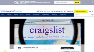 
                            11. 5 major red flags of a scam when shopping or selling on Craigslist ...