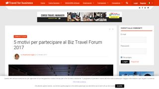 
                            9. 5 motivi per partecipare al Biz Travel Forum 2017 - Travel for ...