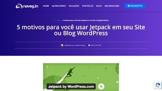 
                            5. 5 motivos para você usar Jetpack em seu Site ou Blog WordPress ...