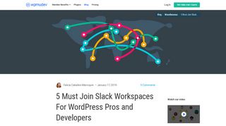 
                            13. 5 Must Join Slack Workspaces For WordPress Pros and Developers ...