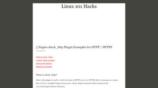 
                            5. 5 Nagios check_http Plugin Examples for HTTP / HTTPS