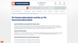 
                            7. 5% Neukundenrabatt und bis zu 5% Stammkundenrabatt ...