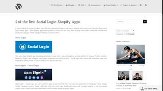 
                            11. 5 of the Best Social Login Shopify Apps | Buildify