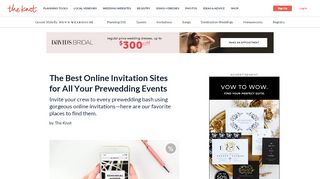 
                            3. 5 Online Invitation Vendors We Love - The Knot