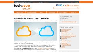 
                            4. 5 Simple, Free Ways to Send Large Files | TechSoup Canada