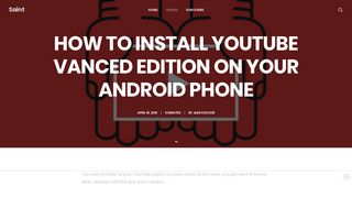 
                            11. 5 Simple Steps to Install Youtube Vanced Edition (No Root Needed ...