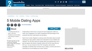 
                            11. 5: Skout - 5 Mobile Dating Apps | HowStuffWorks
