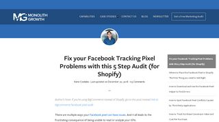 
                            11. 5 Steps to Fix your Facebook Tracking Pixel Problems (in Shopify)