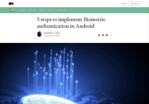 
                            12. 5 steps to implement Biometric authentication in Android