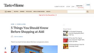 
                            13. 5 Things You Should Know Before Shopping at Aldi | Taste of Home