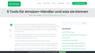 
                            8. 5 Tools für Amazon-Händler und was sie können - Billbee