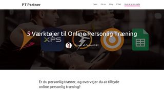 
                            7. 5 Værktøjer til Online Personlig Træning | PT Partner