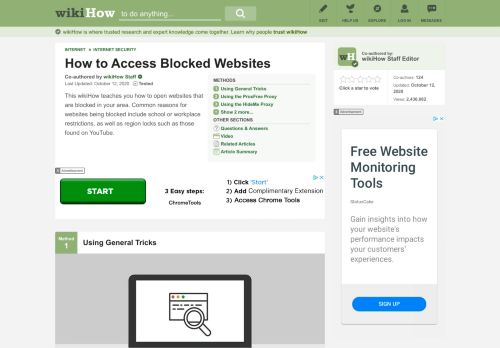 
                            2. 5 Ways to Access Blocked Websites - wikiHow