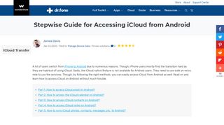 
                            11. 5 Ways to Access iCloud from Android - Stepwise Guide- dr.fone