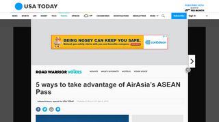 
                            8. 5 ways to take advantage of AirAsia's ASEAN Pass - USA Today