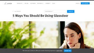 
                            9. 5 Ways You Should Be Using Glassdoor - Lever