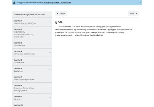 
                            7. § 50. - Arbeidstilsynet