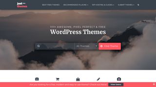 
                            4. 50+ Best Free WordPress Themes 2019 @ JustFreeThemes