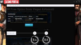 
                            11. 50 Free Spins from Vegas Avtomati | MyCasinoPortal.com