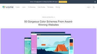 
                            2. 50 Gorgeous Color Schemes From Stunning Websites | Visual ...