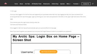 
                            3. 50. Login - Arctic Spas