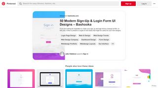 
                            4. 50 Modern Sign-Up & Login Form UI Designs - Pinterest