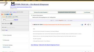 
                            7. 50 - MOTOR-TALK.de - On-Board-Diagnose - RSSing.com