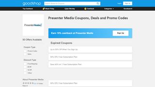 
                            13. 50% Off Presenter Media Coupons, Promo Codes, Feb 2019 ...