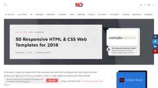 
                            11. 50 Responsive HTML & CSS Web Templates for 2018 ...